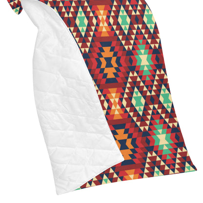 Native Pattern Print Design A07 Premium Quilt