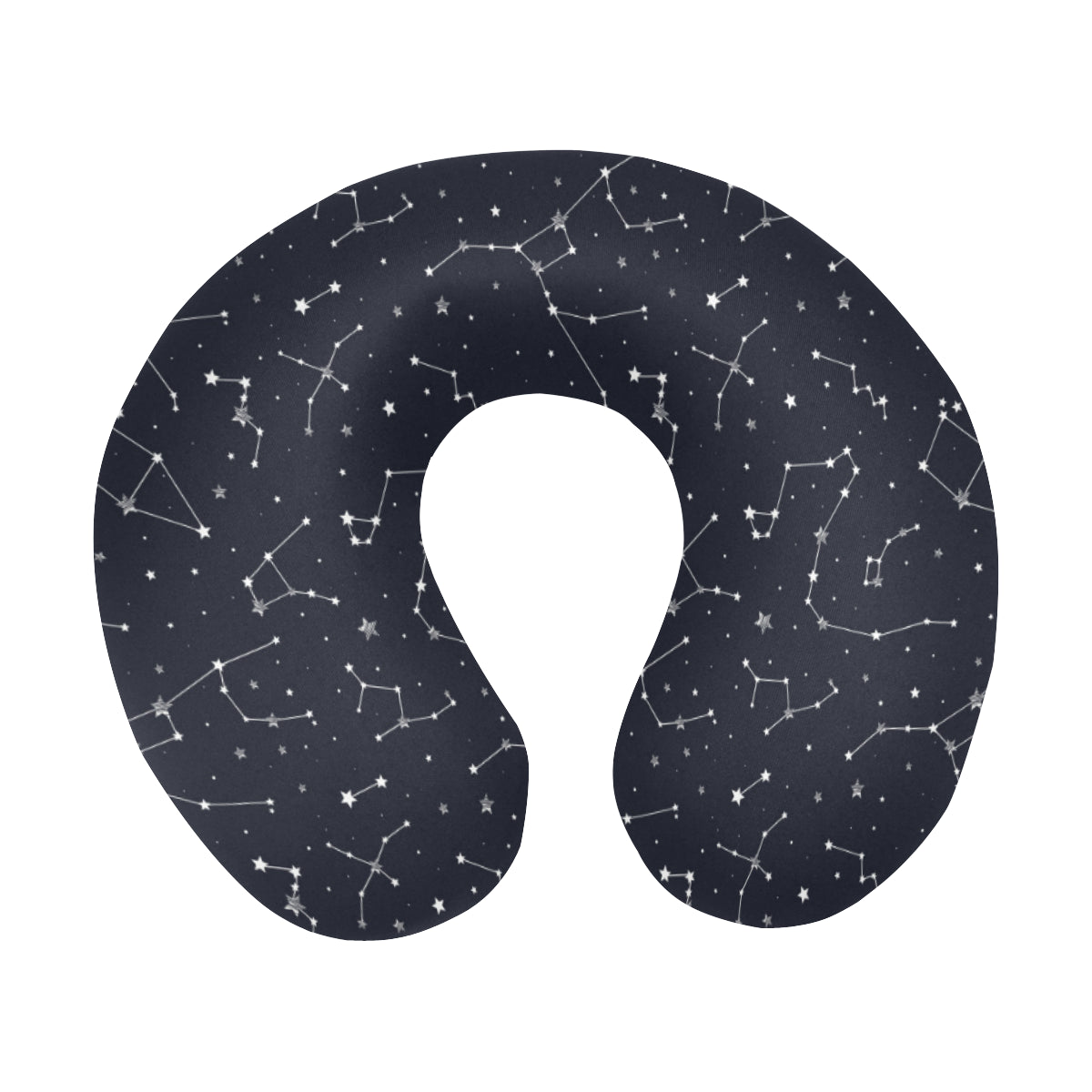 Constellation Pattern Print Design 03 U-Shaped Travel Neck Pillow