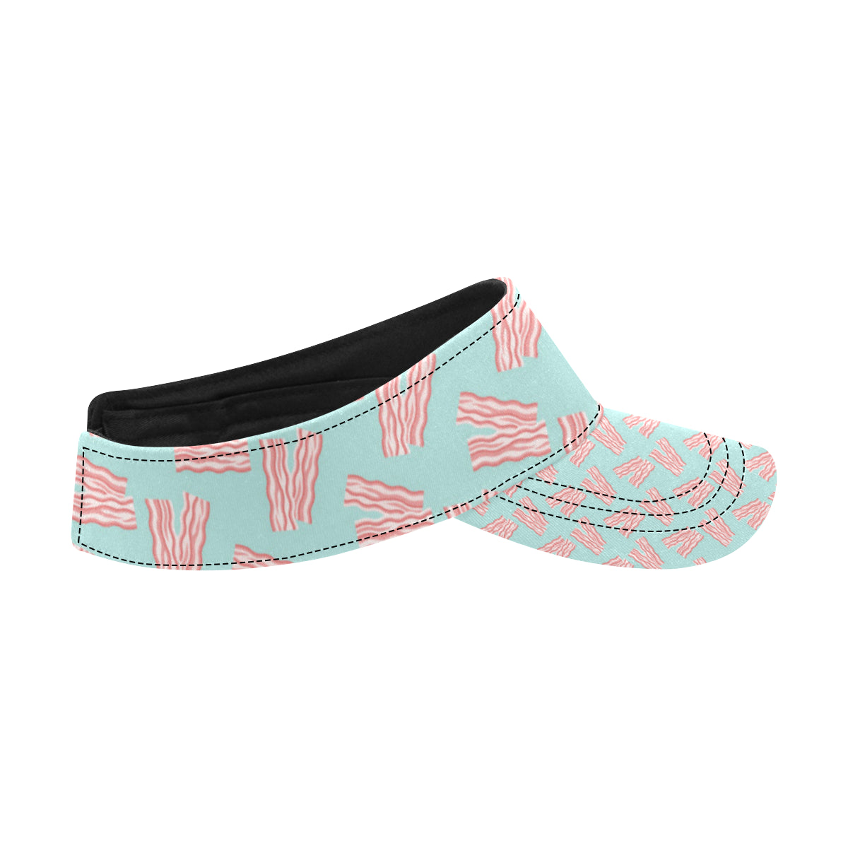 Bacon Pattern Print Design 04 Unisex Sun Visor