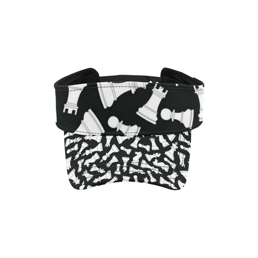 Chess Pattern Print Design 01 Unisex Sun Visor