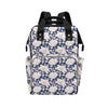 Sakura Print Design LKS305 Diaper Bag Backpack