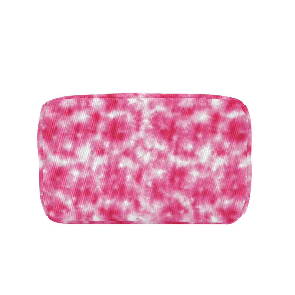Tie Dye Pink Print Design LKS304 Insulated Lunch Bag