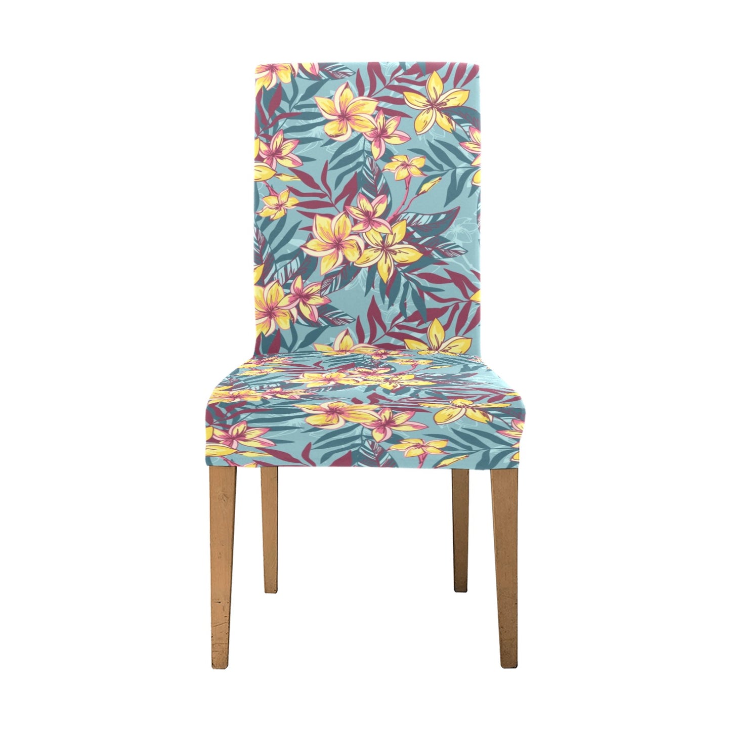 Summer Floral Print Design LKS304 Dining Chair Slipcover