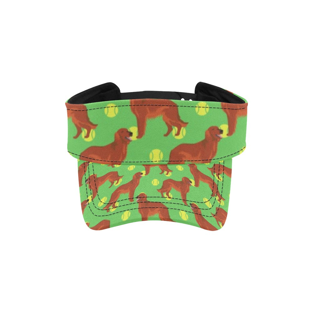 Setters Irish Print Design LKS302 Unisex Sun Visor