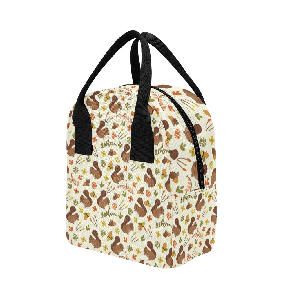 Squirrel Print Design LKS3010 Insulated Lunch Bag