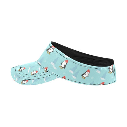 Ski Penguin Print Design LKS304 Unisex Sun Visor