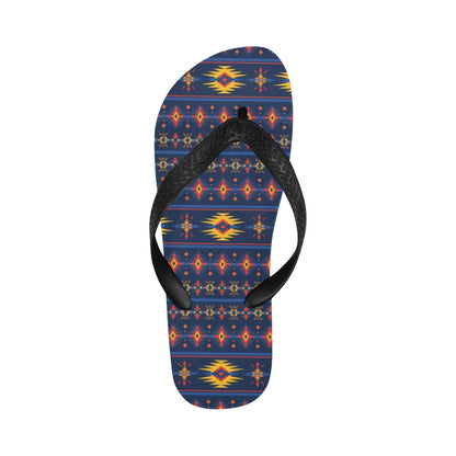 Southwest Pattern Print Design LKS306 Flip Flops