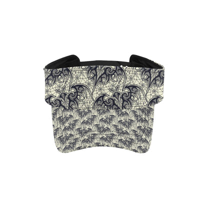 Bat Tribal Pattern Print Design 06 Unisex Sun Visor