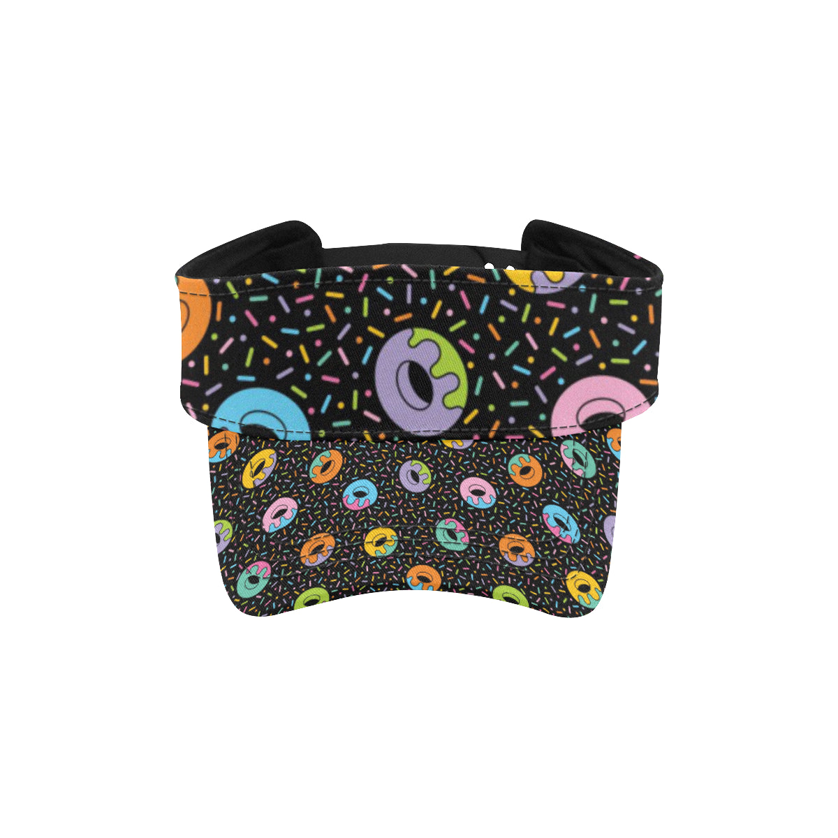 Donut Pattern Print Design DN012 Unisex Sun Visor