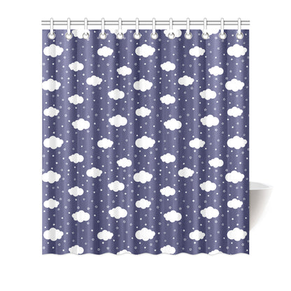 Cloud  Pattern Print Design 03 Shower Curtain