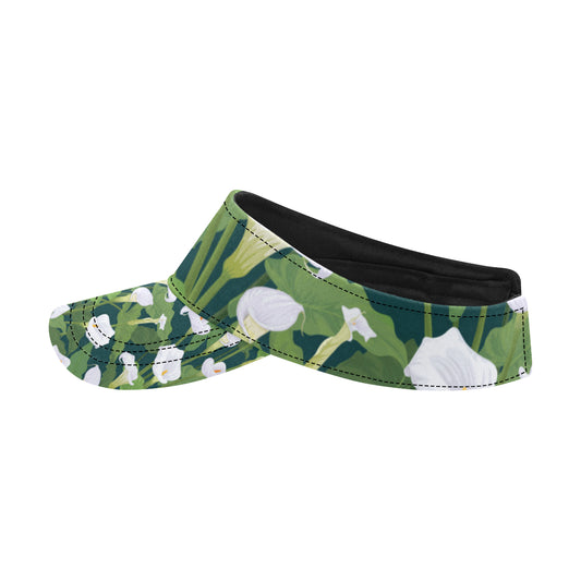 Lily Pattern Print Design 04 Unisex Sun Visor