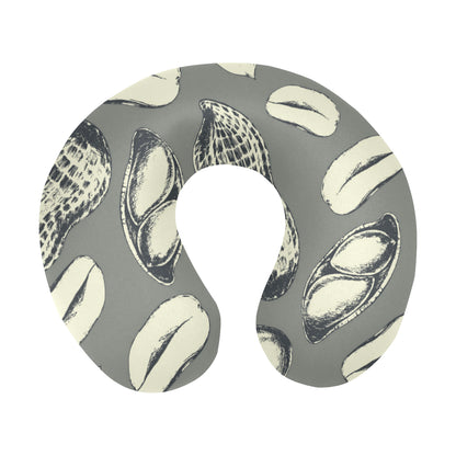 Peanut Pattern Print Design A01 U-Shaped Travel Neck Pillow