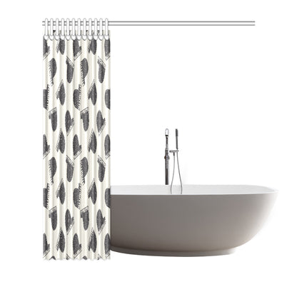 Piano Pattern Print Design 04 Shower Curtain