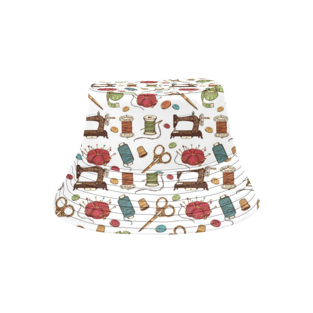 Sewing Equipment Print Design LKS304 Unisex Bucket Hat
