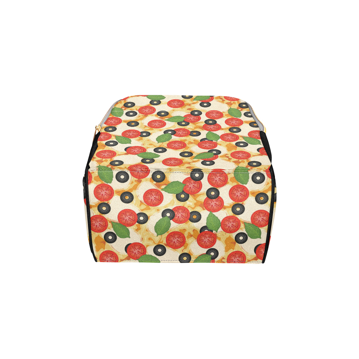 Pizza Pattern Print Design A05 Diaper Bag Backpack