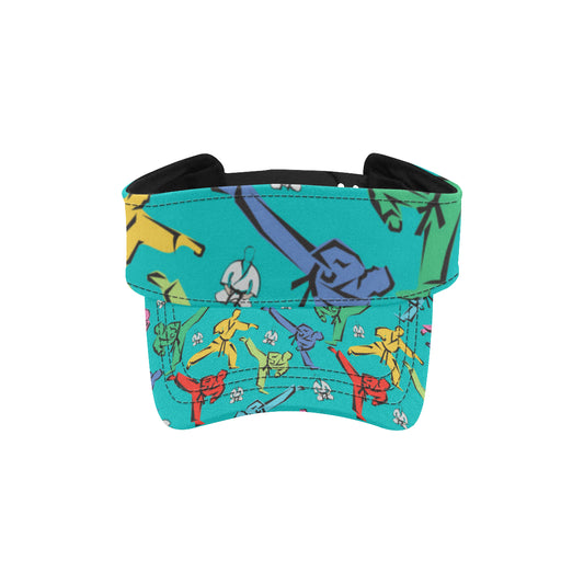 Judo Pattern Print Design 01 Unisex Sun Visor