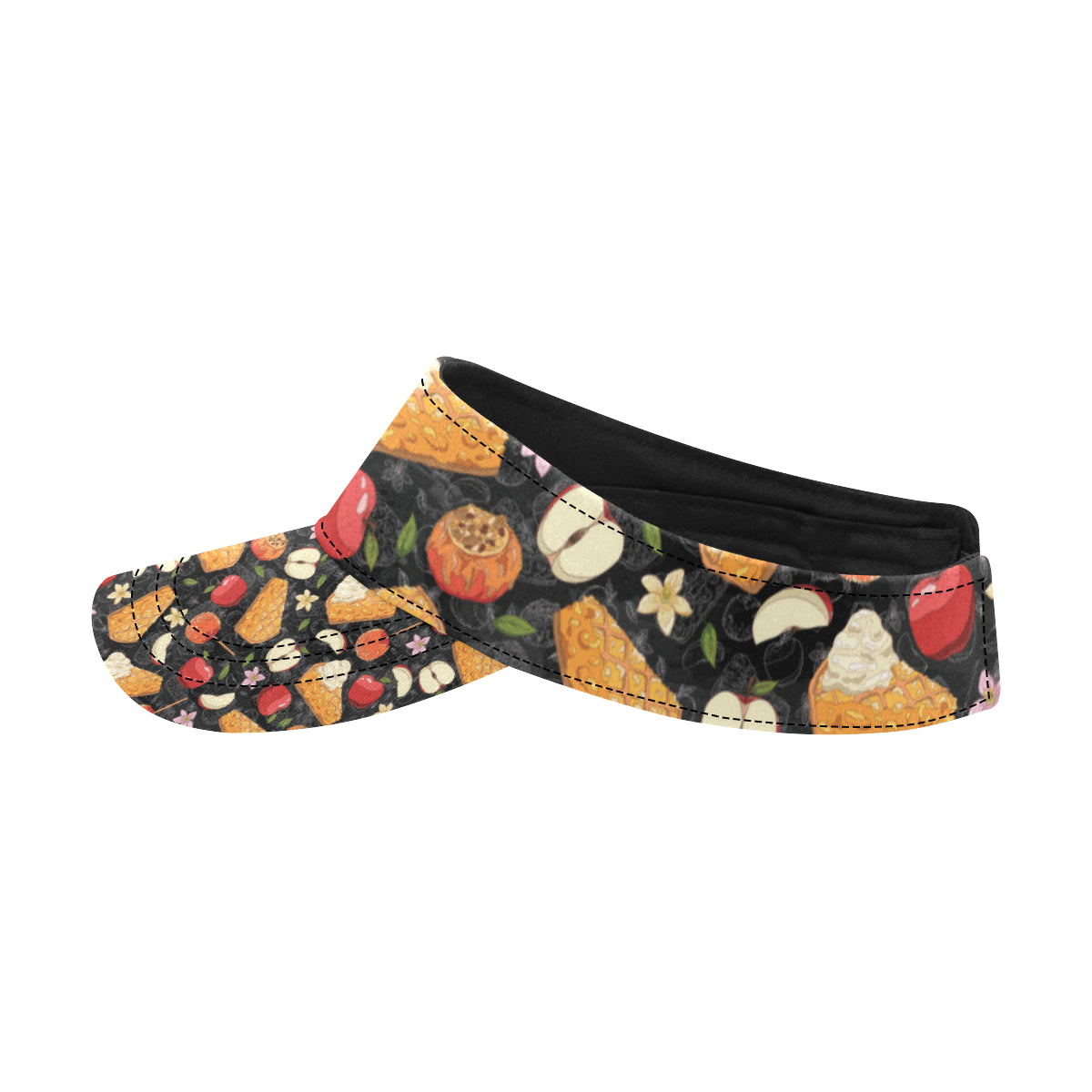 Apple Pie Pattern Print Design 01 Unisex Sun Visor