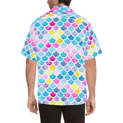Scales Print Design LKS402 Men's Men's Hawaiian Shirt