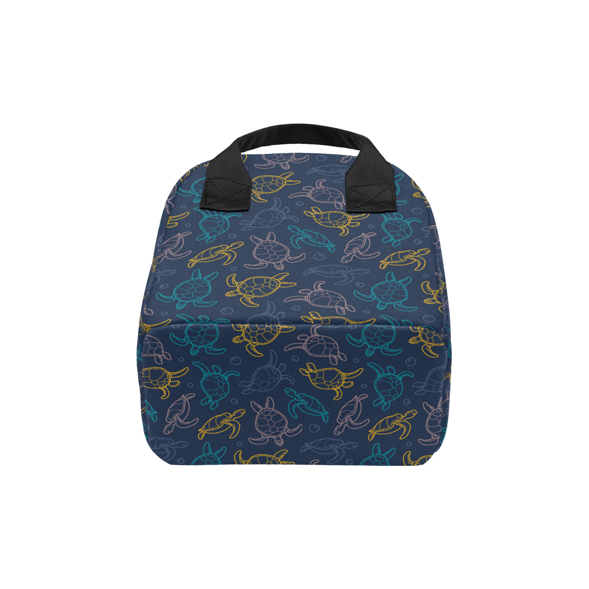 Sea Turtle Baby Print Insulated Lunch Bag