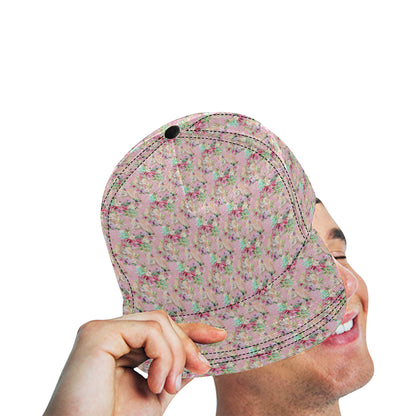 Unicorn Princess with Rose Snapback Cap