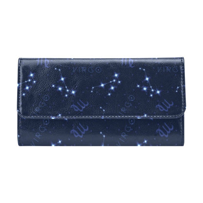 Virgo Print Design LKS303 Women's Trifold Wallet