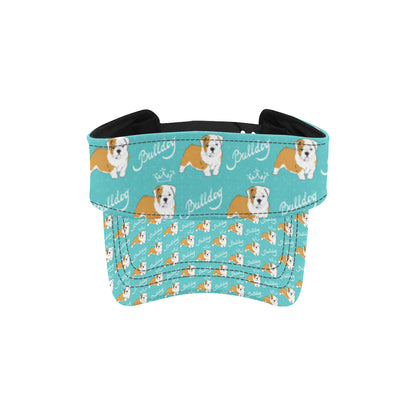 Bulldogs Pattern Print Design 05 Unisex Sun Visor