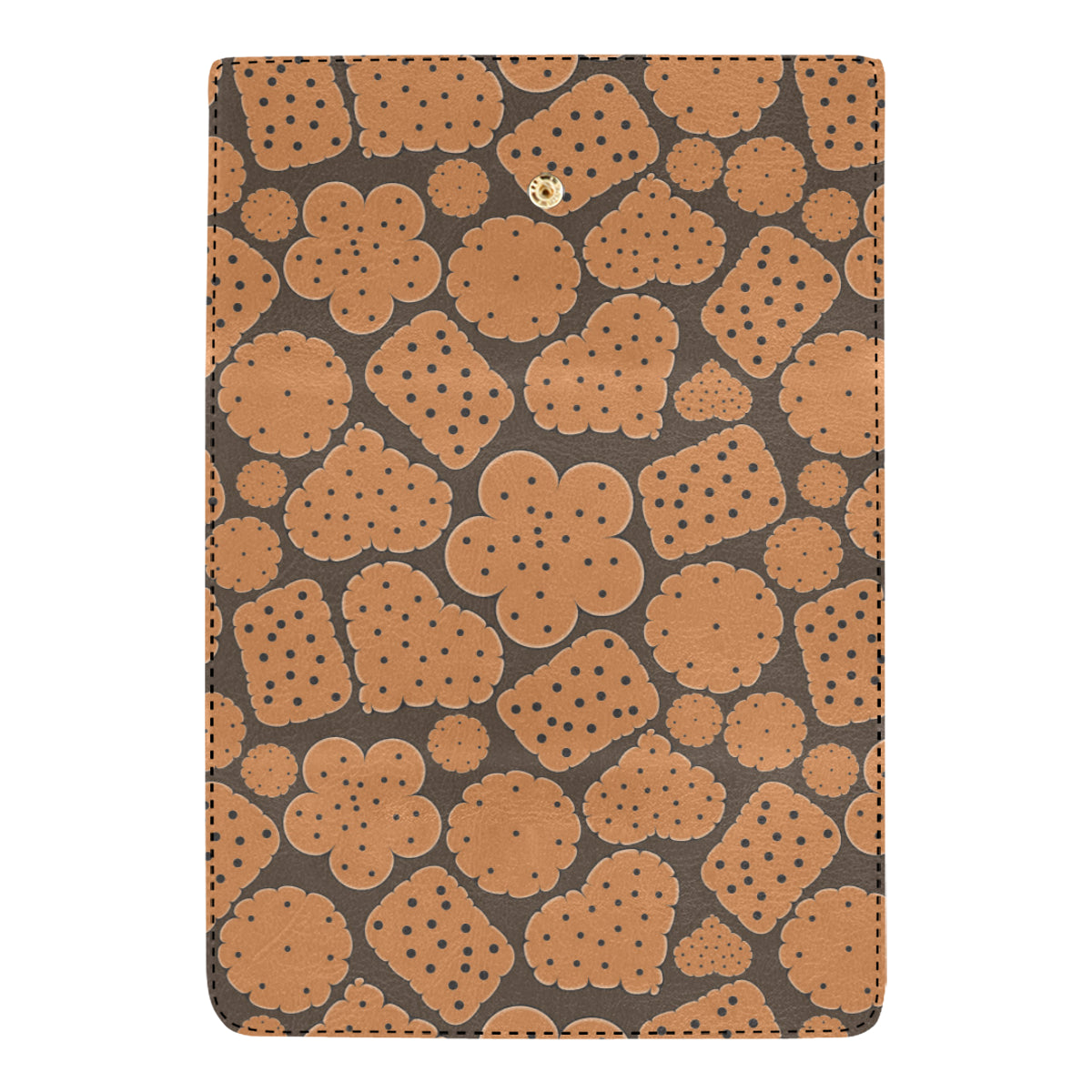 Cracker Pattern Print Design 01 Women's Trifold Wallet