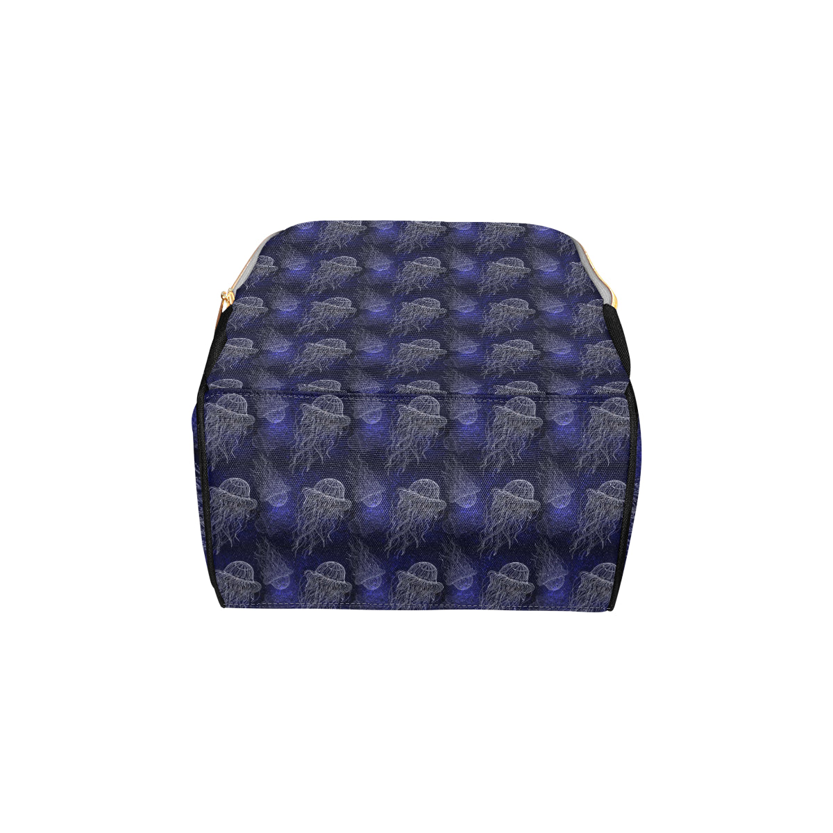 Jellyfish Pattern Print Design 02 Diaper Bag Backpack