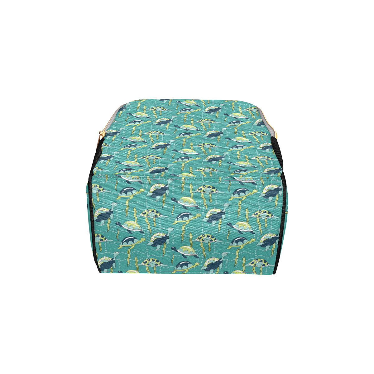 Sea Turtle Pattern Print Design T08 Diaper Bag Backpack