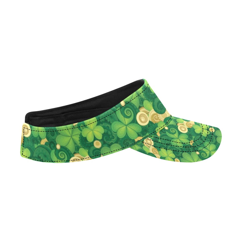 Shamrock Print Design LKS301 Unisex Sun Visor