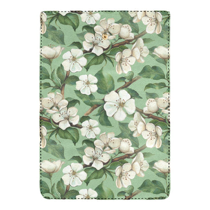 Apple blossom Pattern Print Design AB02 Women's Trifold Wallet