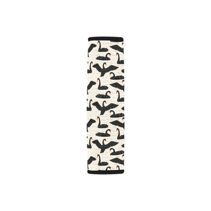 Swan Print Design LKS402 Car Seat Belt Cover