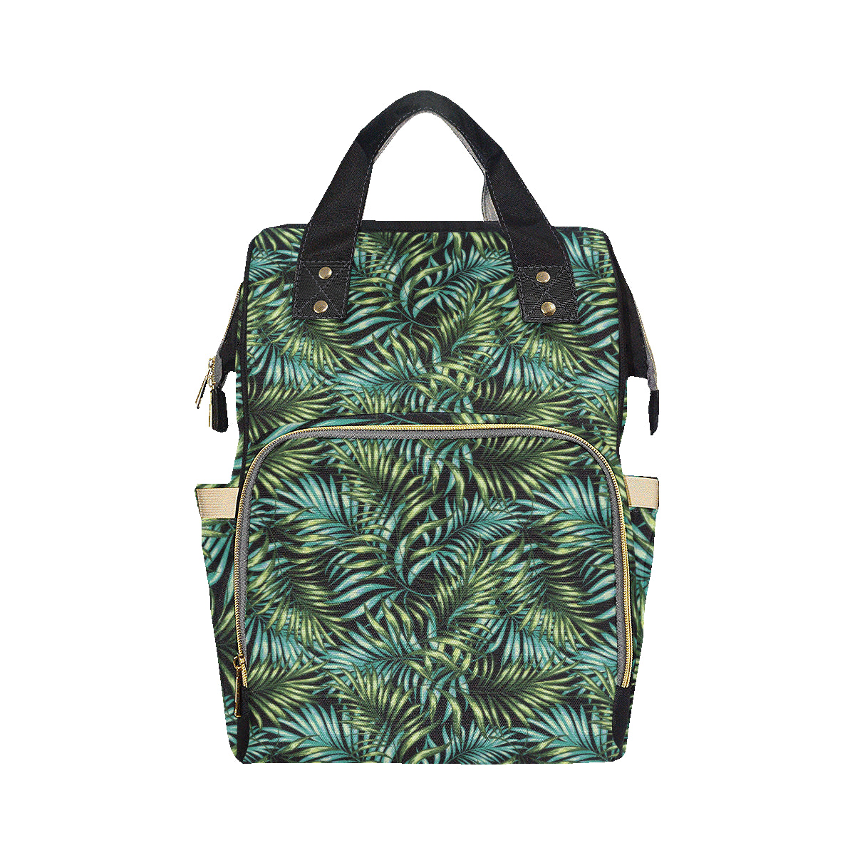 Tropical Flower Pattern Print Design TF08 Diaper Bag Backpack