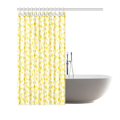 Childhood cancer Pattern Print Design 01 Shower Curtain