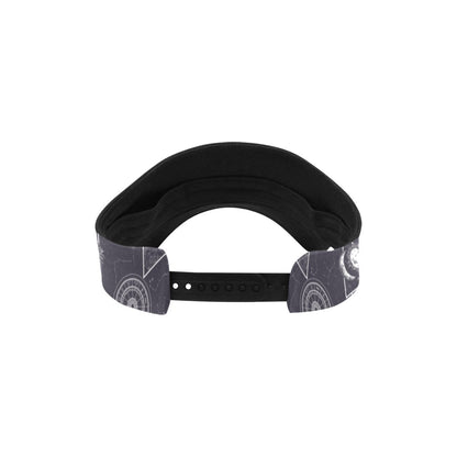 Sun Moon Print Design LKS309 Unisex Sun Visor