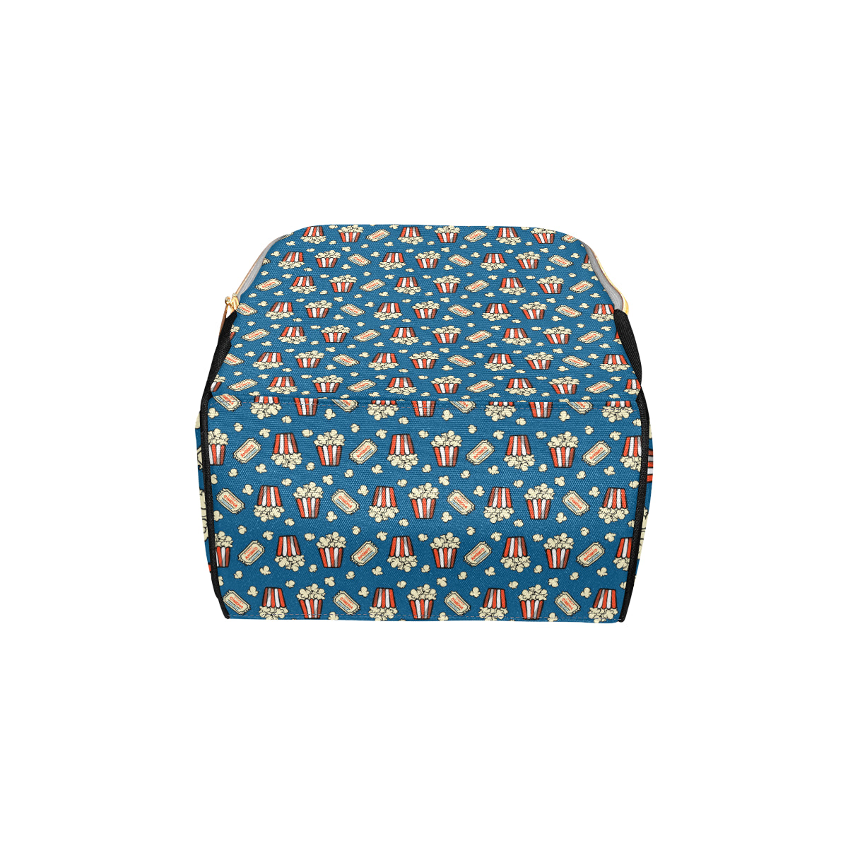 Popcorn Pattern Print Design A03 Diaper Bag Backpack