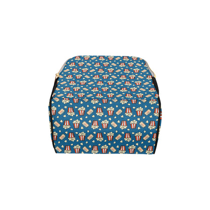 Popcorn Pattern Print Design A03 Diaper Bag Backpack