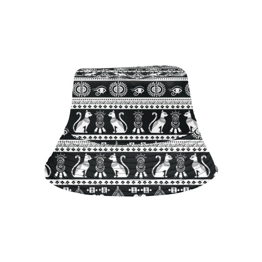 Tribal Pattern Print Design LKS305 Unisex Bucket Hat
