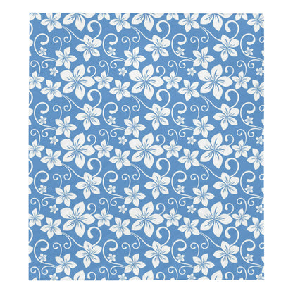 Hibiscus Pattern Print Design HB09 Premium Quilt