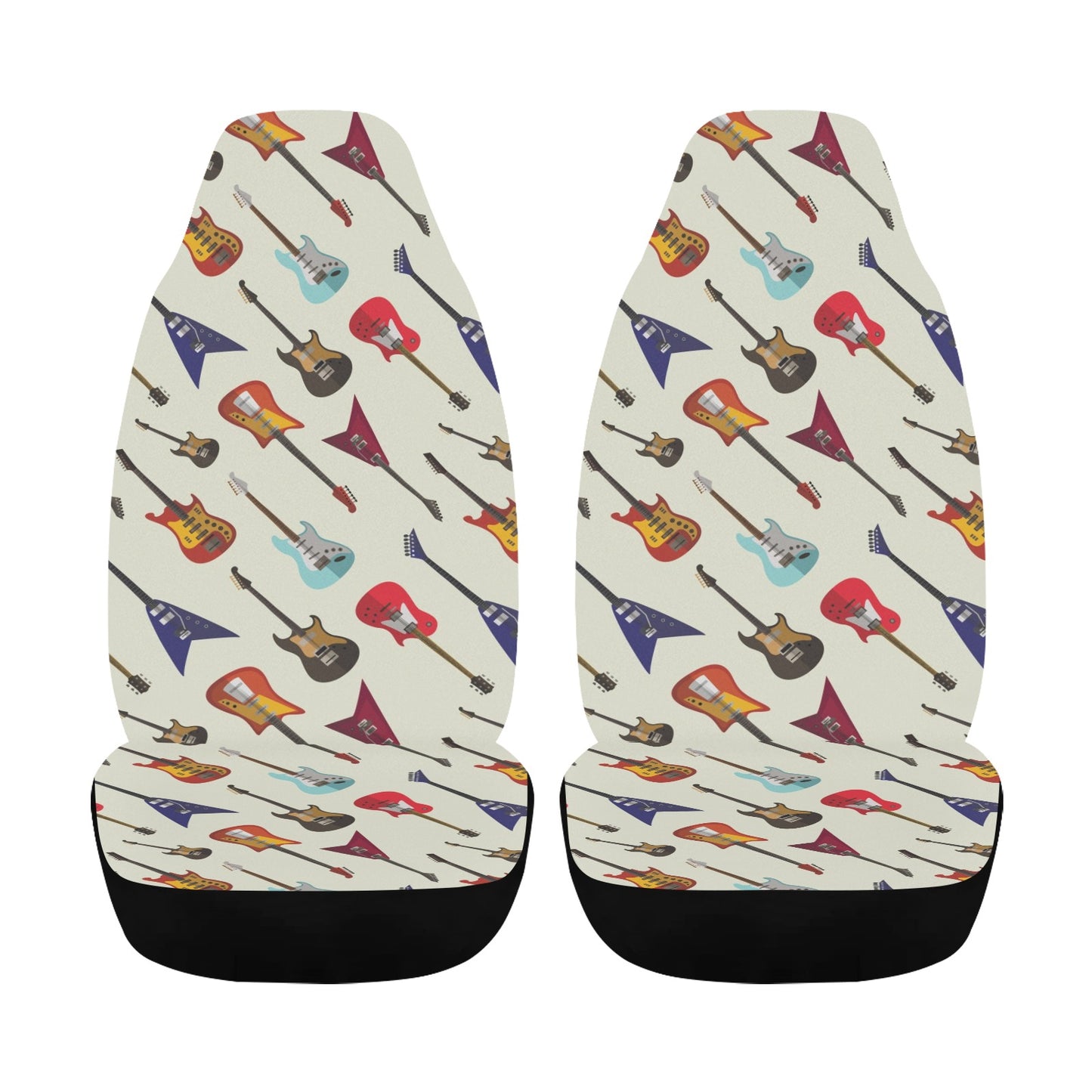 Electric Guitar Print Design LKS404 Car Seat Covers