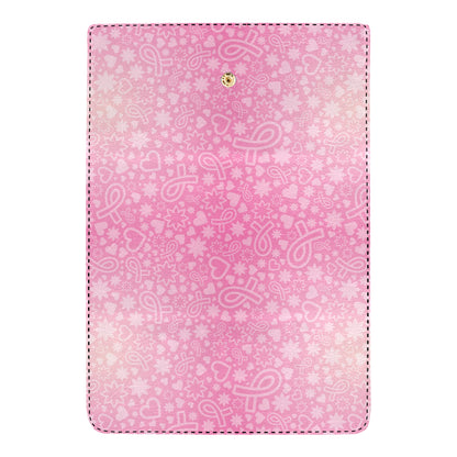 Breast cancer Pattern Print Design 02 Women's Trifold Wallet