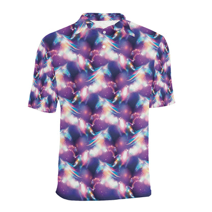 Unicorn Dream Men Polo Shirt