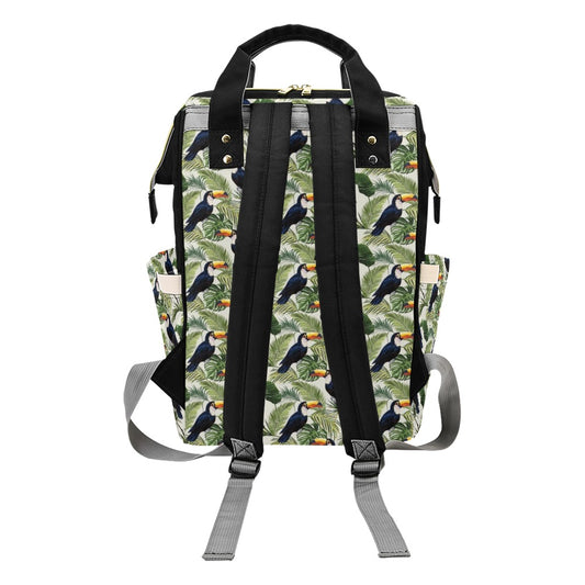 Toucan Print Design LKS308 Diaper Bag Backpack