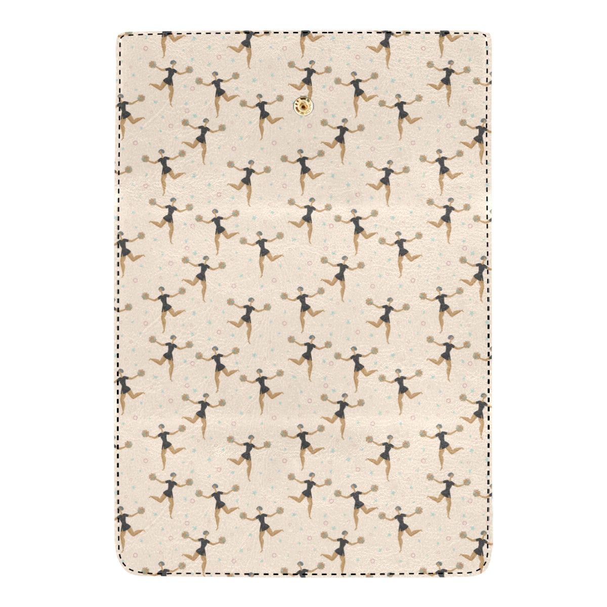 Cheerleader Pattern Print Design 03 Women's Trifold Wallet