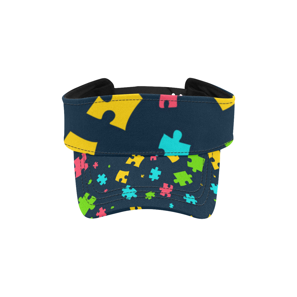 Autism Awareness Colorful Design Print Unisex Sun Visor