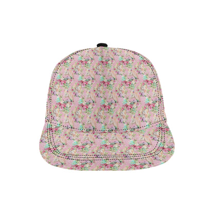 Unicorn Princess with Rose Snapback Cap