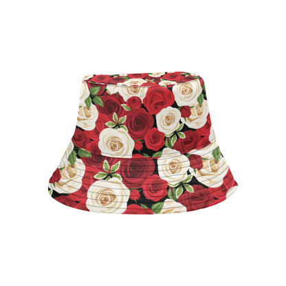 Rose Pattern Print Design RO06 Unisex Bucket Hat