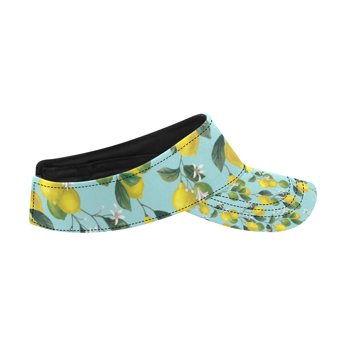Lemon Pattern Print Design LM05 Unisex Sun Visor