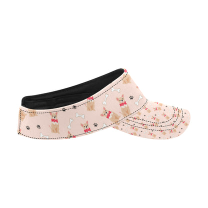 Chihuahua Pattern Print Design 04 Unisex Sun Visor