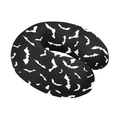 Bat Pattern Print Design 05 U-Shaped Travel Neck Pillow